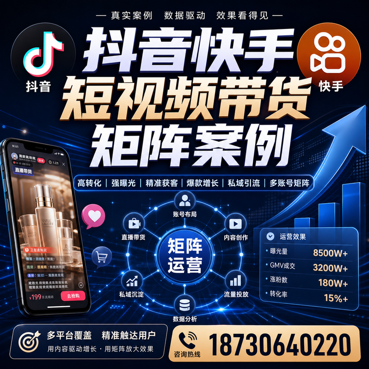 宿州短视频带货团队多平台矩阵自动分发案例